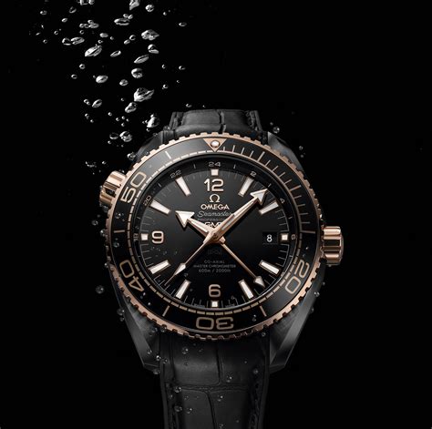 seamaster planet ocean deep black.